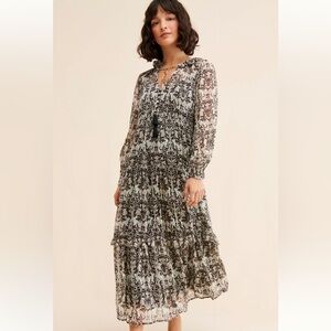 Marais Chiffon Maxi Dress
